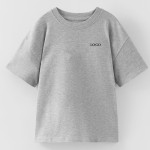 Boys Neck T-Shirt With Short Sleeves