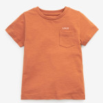 Boys Short Sleeve Plain T-Shirt