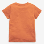 Boys Short Sleeve Plain T-Shirt