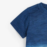 Boys Blue Dip Dye Short Sleeve T-Shirt