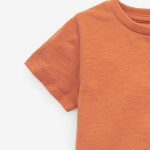 Boys Short Sleeve Plain T-Shirt