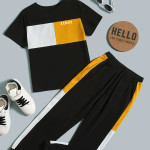 Boys Color Block Tracksuit