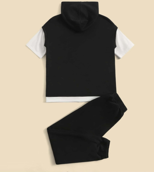 Boys Hooded 2 In 1 Tracksuit Set