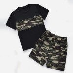 Boys Cameo Print Tee &amp; Shorts