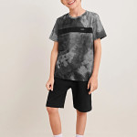 Boys Tie Dye Tee &amp; Shorts Set