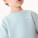 Boys Plain Sweat T-Shirt And Shorts Set