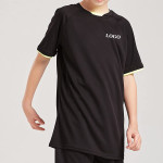 Boys Loose Athletic Short-Sleeve Shirt And  Short Set