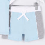 Boys Two Tone Tee &amp; Shorts Set