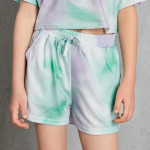 Girls Tie Dye Shorts Set