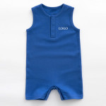 Baby Solid Tank Romper