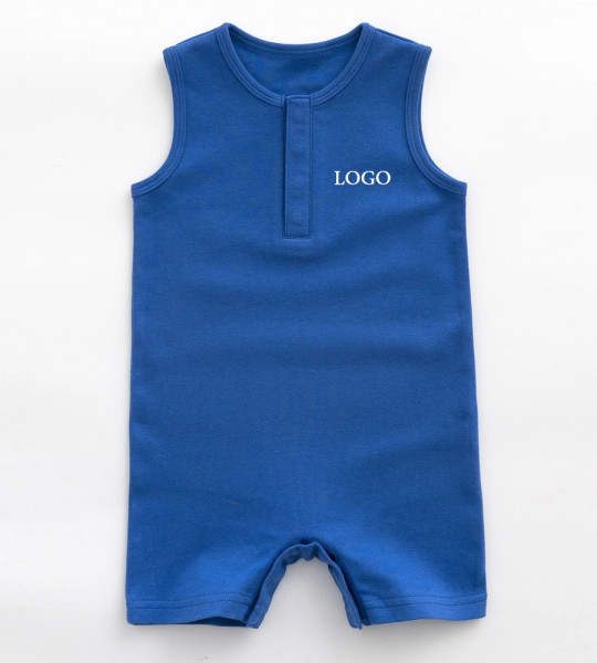 Baby Solid Tank Romper