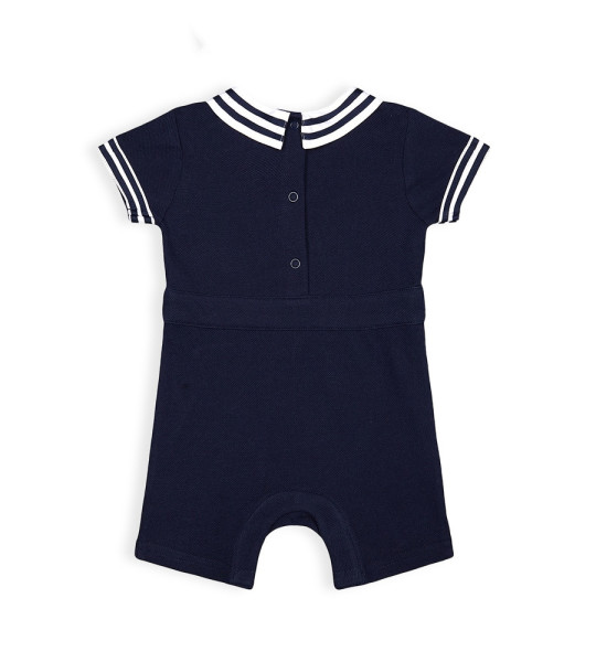 Baby Boys Sailor Style Pure Cotton Rompers
