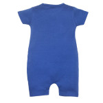 Boys Blue Pure Cotton Rompers