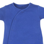 Boys Blue Pure Cotton Rompers