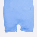 Boys Blue Pure Cotton Rompers