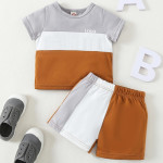 Baby Two Tone Tee &amp; Track Shorts