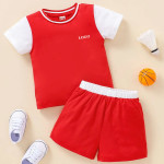 Baby Color Block Tee &amp; Shorts