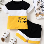 Baby Color Block Tee &amp; Shorts