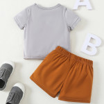 Baby Two Tone Tee &amp; Track Shorts