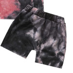 2Pcs Newborn Summer Baby Boy Outfit Tie Dye Short Set