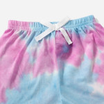 Baby Tie Dye Tee &amp; Knot Front Shorts