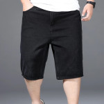 Men Slant Pocket Denim Shorts