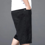 Men Slant Pocket Denim Shorts