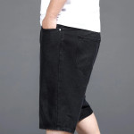 Men Slant Pocket Denim Shorts