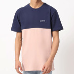 Men Color Block Tee