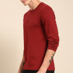 Men Regular Fit Long Sleeve T-shirt