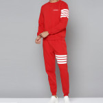 Men High Risk Red Tracksuit