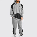 Oversized Man Color Block Tracksuit