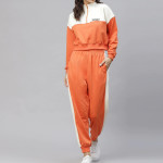 Women Color Blocked Tracksuit