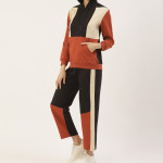 Women Color Blocked Tracksuit