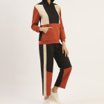 Women Color Blocked Tracksuit