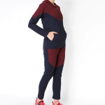 Women Color Blocked Tracksuit